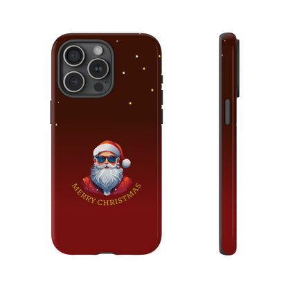 Cool Santa Sunglasses Merry Christmas - Protective Case