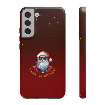 Cool Santa Sunglasses Merry Christmas - Protective Case