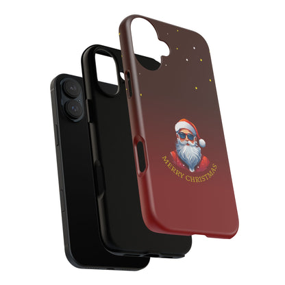 Cool Santa Sunglasses Merry Christmas - Protective Case