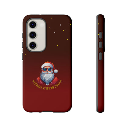 Cool Santa Sunglasses Merry Christmas - Protective Case