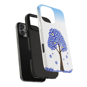 Evil Eye Tree, Tough Phone Case - Durable Design for Nature Lovers