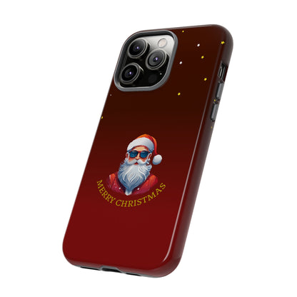 Cool Santa Sunglasses Merry Christmas - Protective Case