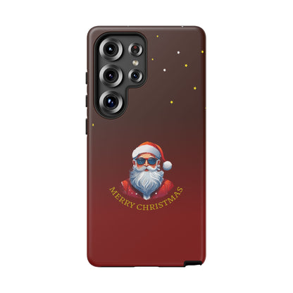 Cool Santa Sunglasses Merry Christmas - Protective Case