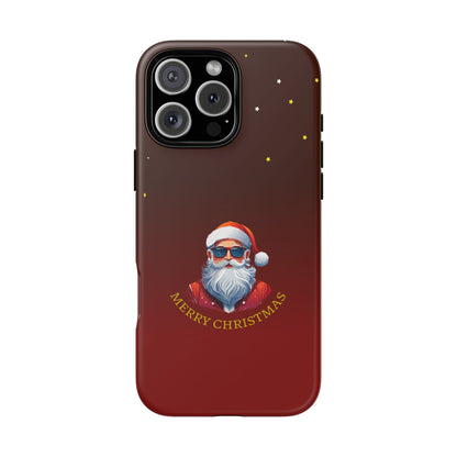 Cool Santa Sunglasses Merry Christmas - Protective Case