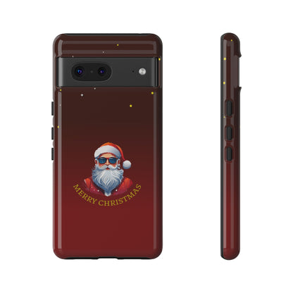 Cool Santa Sunglasses Merry Christmas - Protective Case
