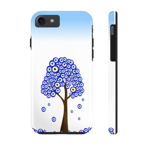 Evil Eye Tree, Tough Phone Case - Durable Design for Nature Lovers