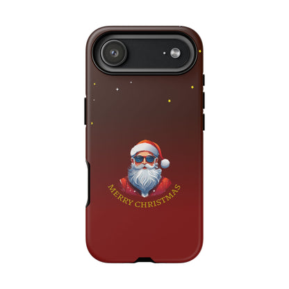 Cool Santa Sunglasses Merry Christmas - Protective Case