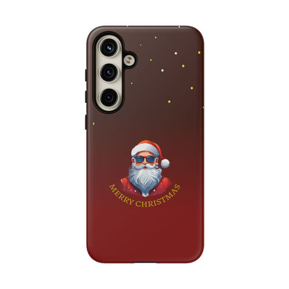 Cool Santa Sunglasses Merry Christmas - Protective Case
