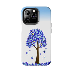 Evil Eye Tree, Tough Phone Case - Durable Design for Nature Lovers