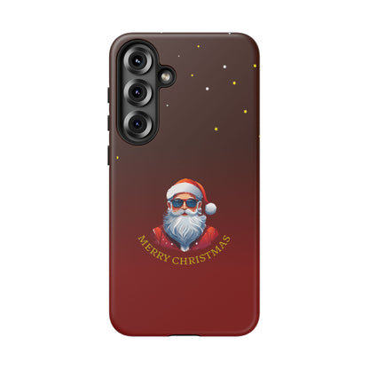 Cool Santa Sunglasses Merry Christmas - Protective Case