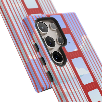 Golden Gate Vintage Car Phone Case — San Francisco Bridge Protective Cover