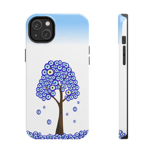 Evil Eye Tree, Tough Phone Case - Durable Design for Nature Lovers