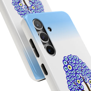 Evil Eye Tree, Tough Phone Case - Durable Design for Nature Lovers