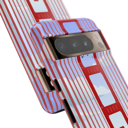 Golden Gate Vintage Car Phone Case — San Francisco Bridge Protective Cover