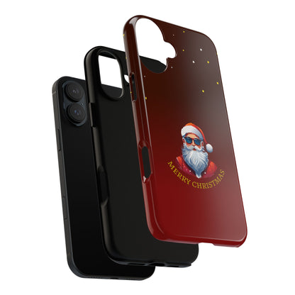 Cool Santa Sunglasses Merry Christmas - Protective Case