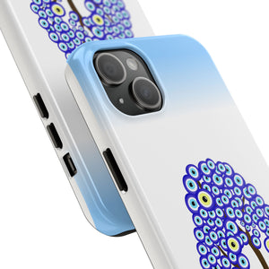 Evil Eye Tree, Tough Phone Case - Durable Design for Nature Lovers