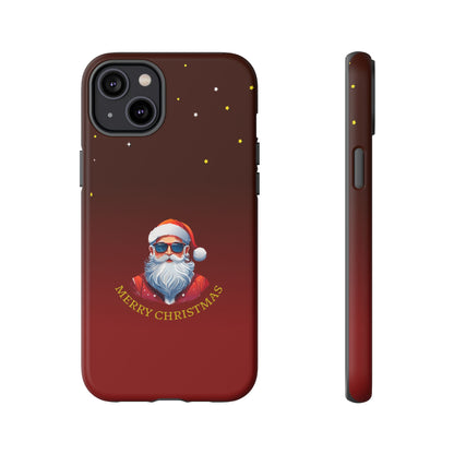Cool Santa Sunglasses Merry Christmas - Protective Case