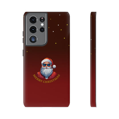 Cool Santa Sunglasses Merry Christmas - Protective Case