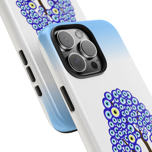 Evil Eye Tree, Tough Phone Case - Durable Design for Nature Lovers