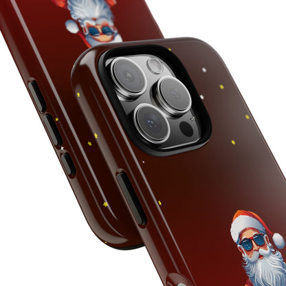 Cool Santa Sunglasses Merry Christmas - Protective Case