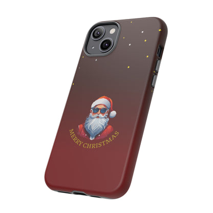 Cool Santa Sunglasses Merry Christmas - Protective Case