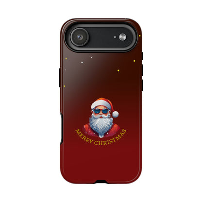 Cool Santa Sunglasses Merry Christmas - Protective Case