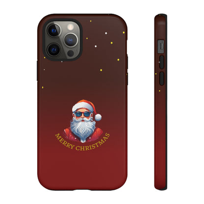 Cool Santa Sunglasses Merry Christmas - Protective Case