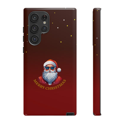 Cool Santa Sunglasses Merry Christmas - Protective Case