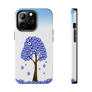 Evil Eye Tree, Tough Phone Case - Durable Design for Nature Lovers