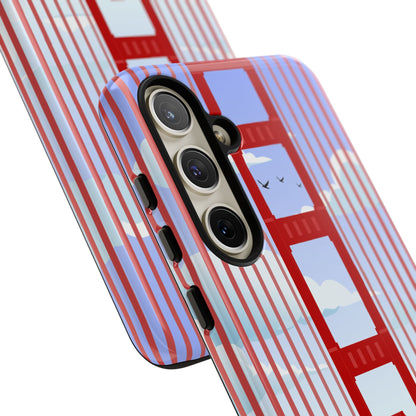 Golden Gate Vintage Car Phone Case — San Francisco Bridge Protective Cover