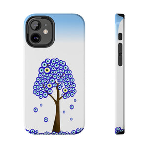 Evil Eye Tree, Tough Phone Case - Durable Design for Nature Lovers