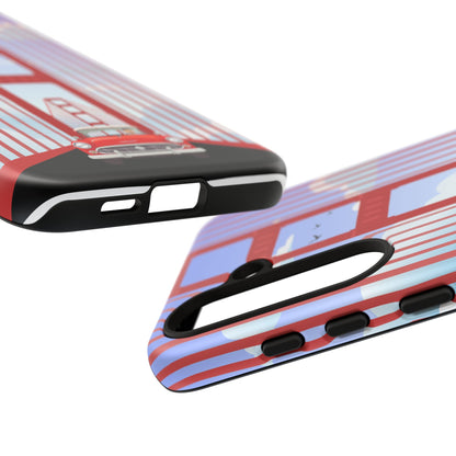 Golden Gate Vintage Car Phone Case — San Francisco Bridge Protective Cover