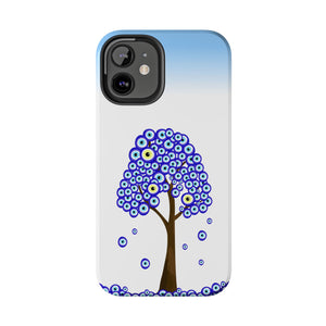 Evil Eye Tree, Tough Phone Case - Durable Design for Nature Lovers