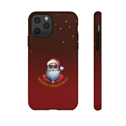 Cool Santa Sunglasses Merry Christmas - Protective Case