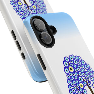 Evil Eye Tree, Tough Phone Case - Durable Design for Nature Lovers