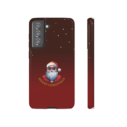 Cool Santa Sunglasses Merry Christmas - Protective Case