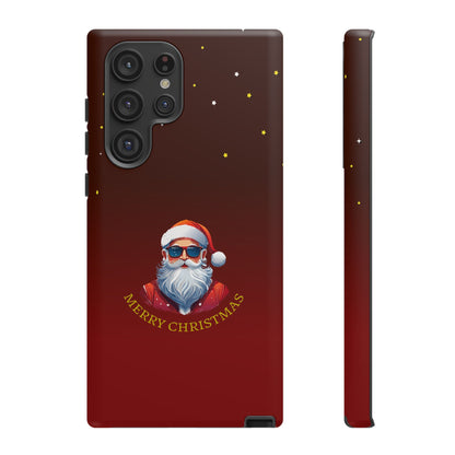 Cool Santa Sunglasses Merry Christmas - Protective Case