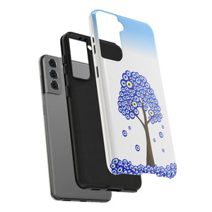 Evil Eye Tree, Tough Phone Case - Durable Design for Nature Lovers