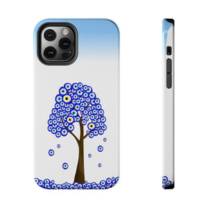 Evil Eye Tree, Tough Phone Case - Durable Design for Nature Lovers