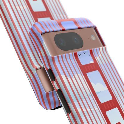 Golden Gate Vintage Car Phone Case — San Francisco Bridge Protective Cover