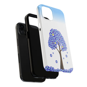 Evil Eye Tree, Tough Phone Case - Durable Design for Nature Lovers