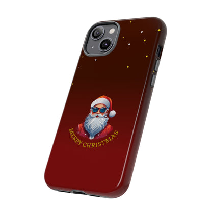 Cool Santa Sunglasses Merry Christmas - Protective Case