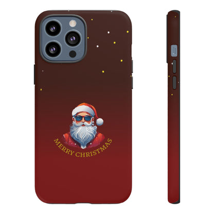 Cool Santa Sunglasses Merry Christmas - Protective Case