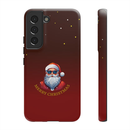 Cool Santa Sunglasses Merry Christmas - Protective Case