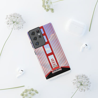 Golden Gate Vintage Car Phone Case — San Francisco Bridge Protective Cover