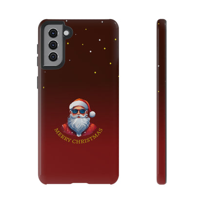 Cool Santa Sunglasses Merry Christmas - Protective Case