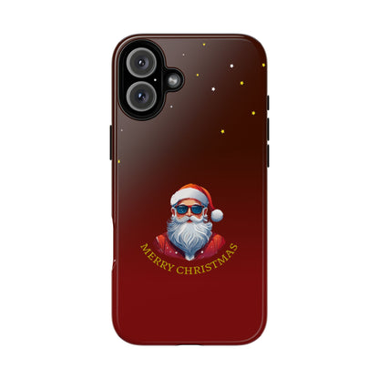 Cool Santa Sunglasses Merry Christmas - Protective Case