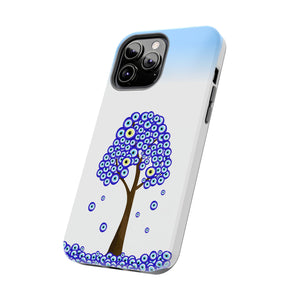 Evil Eye Tree, Tough Phone Case - Durable Design for Nature Lovers