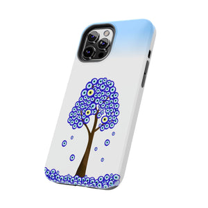 Evil Eye Tree, Tough Phone Case - Durable Design for Nature Lovers