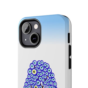 Evil Eye Tree, Tough Phone Case - Durable Design for Nature Lovers